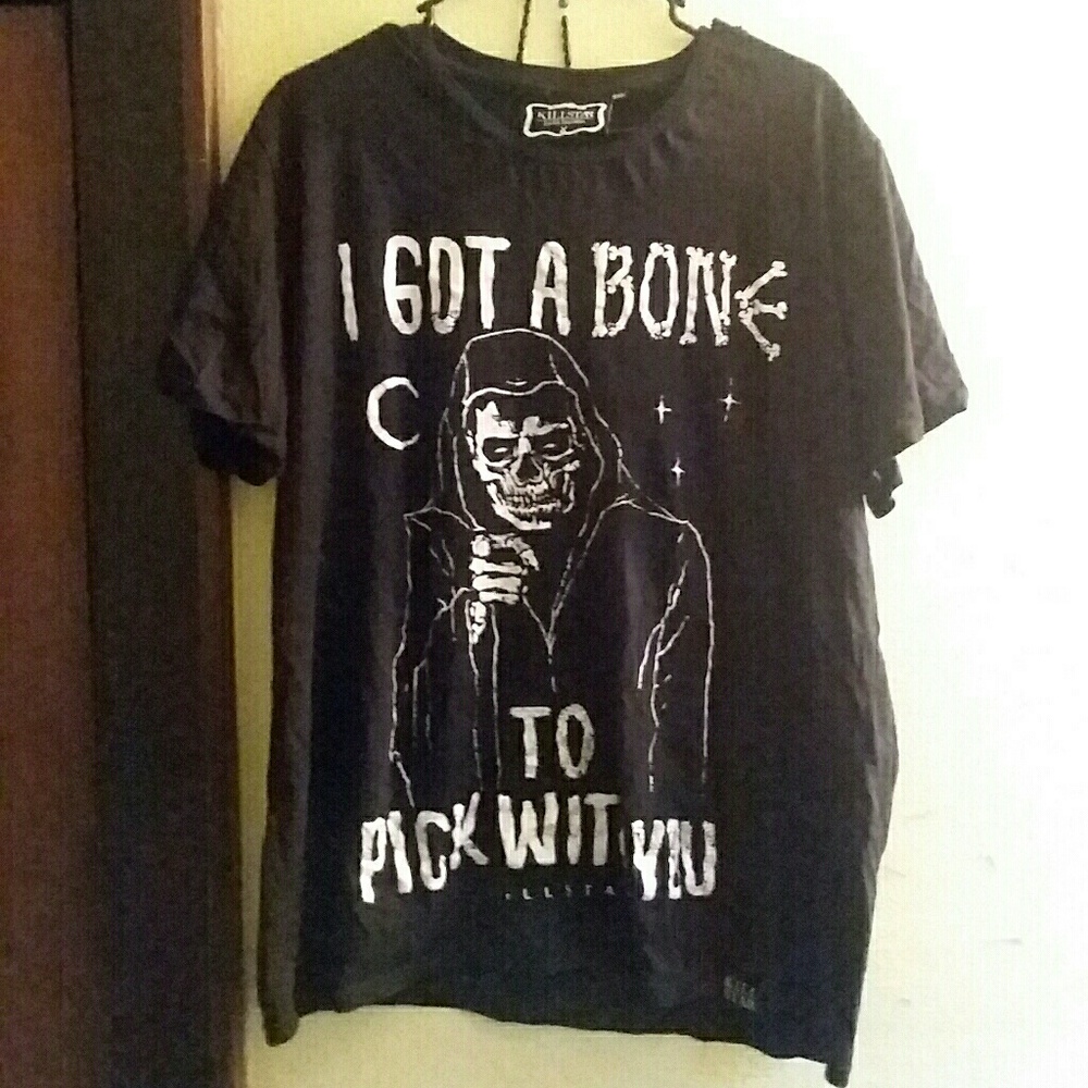 Goth Skull Bone Shirt